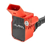 red ignition coils for Audi S4 / RS4 B9 and S5 / RS5 B9 Alpha Competition