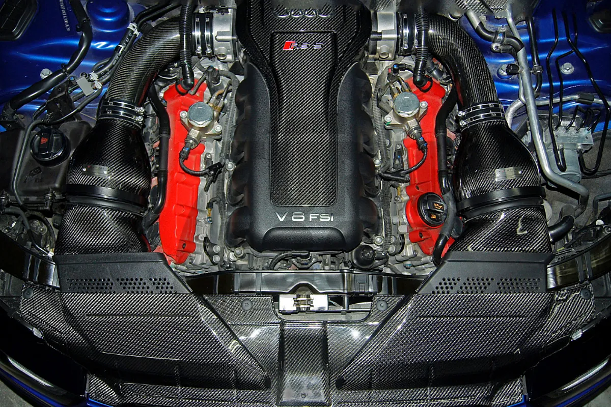 Eventuri Carbon Fiber Slam Panel Cover for Audi RS4 B8