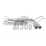 HKS Legamax Premium Rear Muffler for Mazda MX5 ND