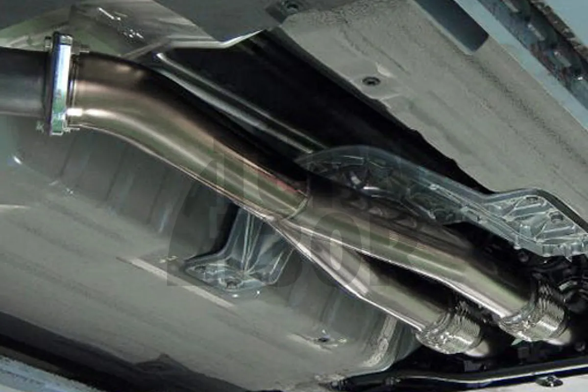 HKS Decat No Resonated Exhaust Y Pipe Nissan R35 GTR
