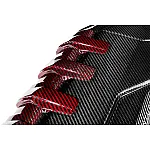 Eventuri Carbon Fiber / Red Kevlar Engine Cover for Audi RS3 8V.5 / TTRS 8S and RS3 8Y