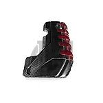 Eventuri Carbon Fiber / Red Kevlar Engine Cover for Audi RS3 8V.5 / TTRS 8S and RS3 8Y