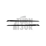 Door Decals Silver or Black Racingline