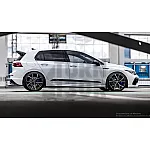 Door Decals Silver or Black Racingline
