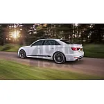 Door Decals Silver or Black Racingline