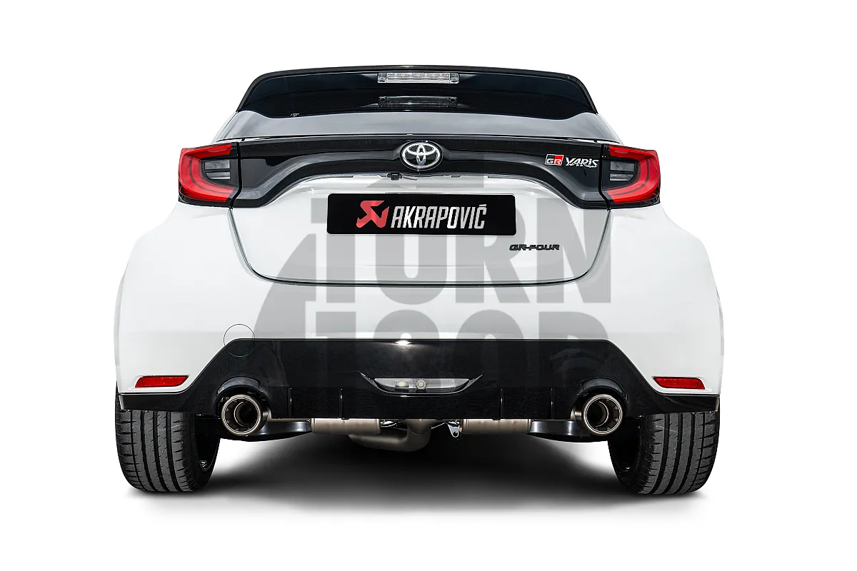 Akrapovic Toyota Yaris GR Titanium Slip-On Exhaust