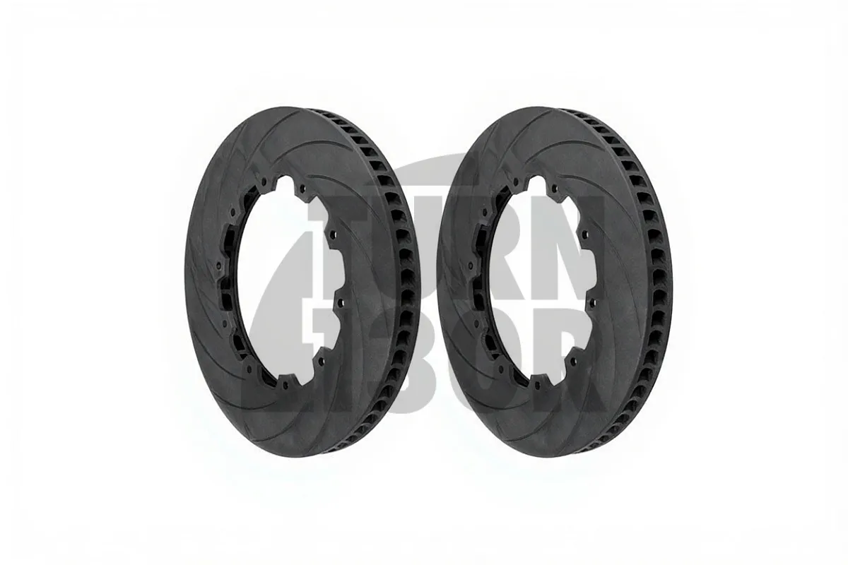 Dixcel FS Slotted Front Brake Discs Nissan R35 GTR 09-11 - 380mm 