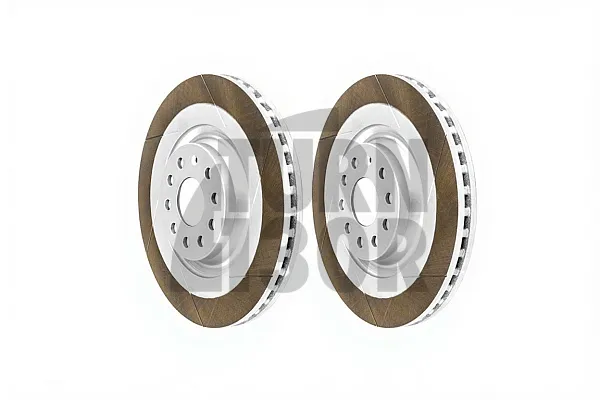 Dixcel FS Slotted Front Brake Discs Toyota GT86 - GR86 - Subaru BRZ 
