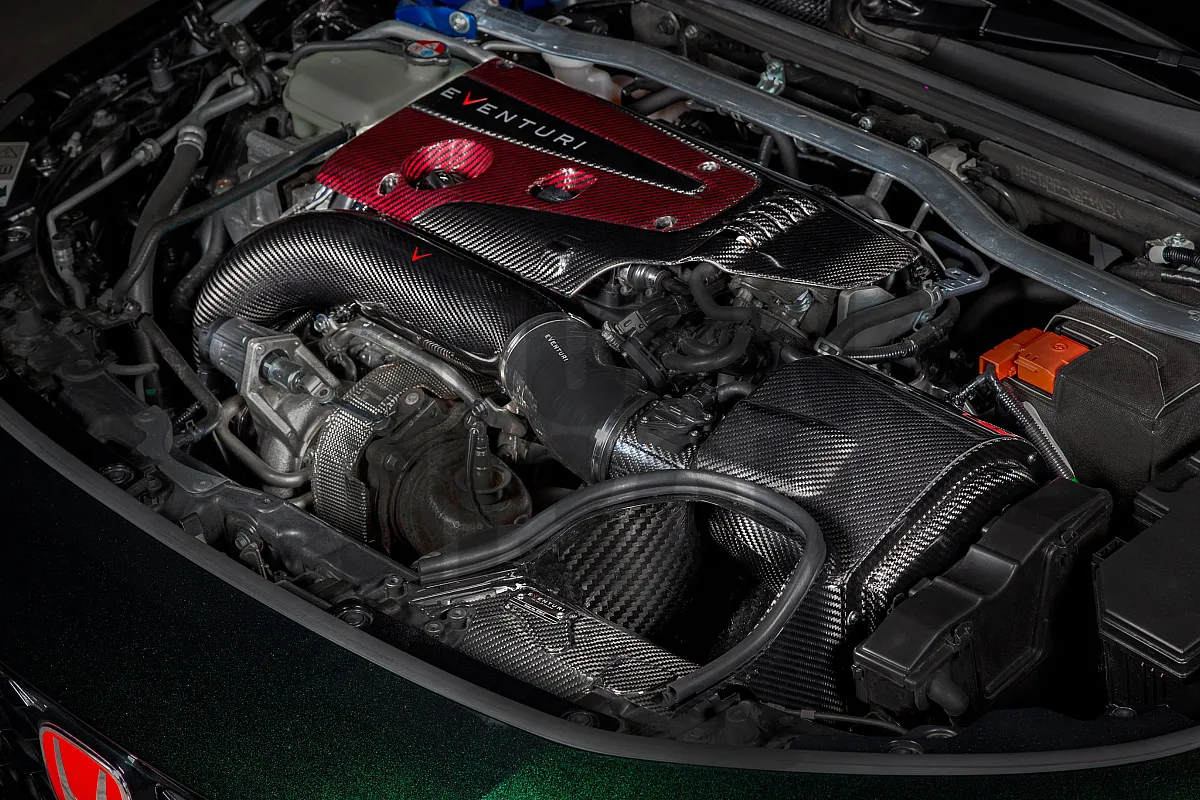 Eventuri   Carbon Fiber Intake System Honda Civic Type R FL5