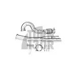 Black Mamba Decat Downpipe for Audi RS3 8V.5 & TTrs 8s (No OPF) 
