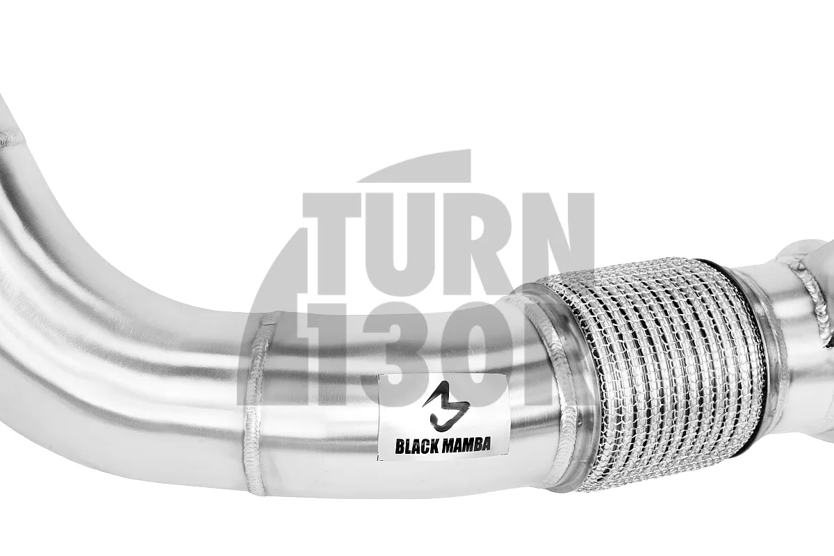 Black Mamba Decat Downpipe for Audi RS3 8V.5 & TTrs 8s (No OPF) 