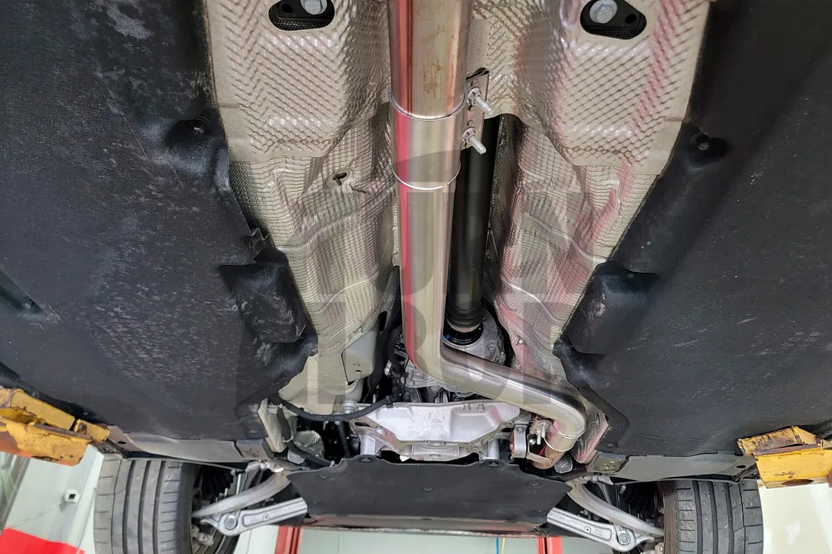 CTS Turbo Exhaust Resonator Delete Kit for A5 F5 2.0 TFSI - Audi A4 B9 