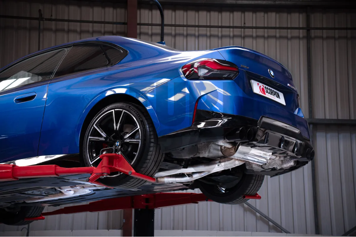 Scorpion GPF-Back Exhaust for BMW 240i G42 