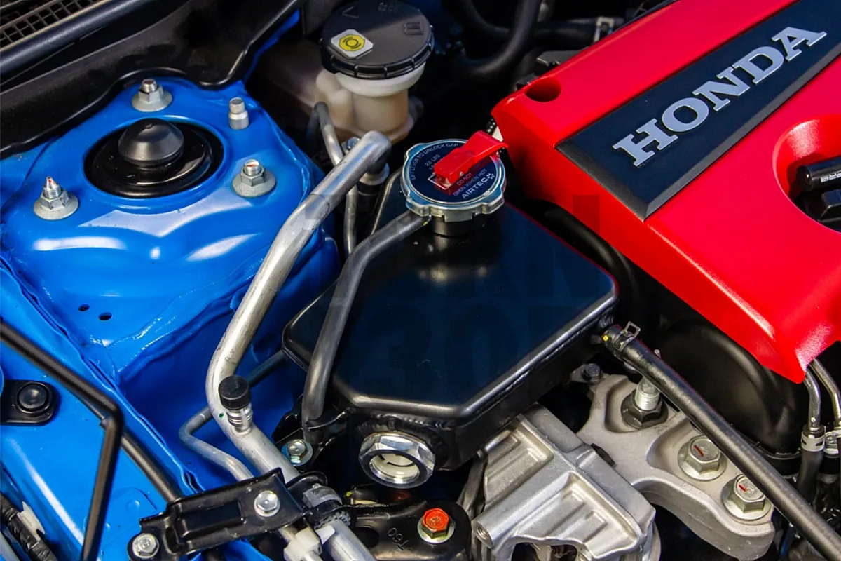 Airtec Aluminium Header Expansion Tank for Honda Civic Type R FL5