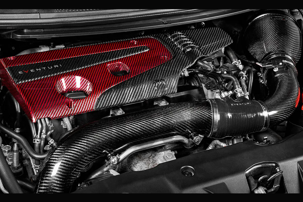 Eventuri Carbon Fiber Turbo Inlet Tube for Honda Civic Type R FK2