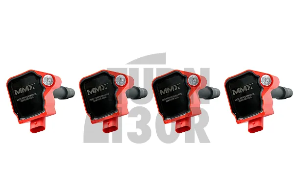 MMX Red Coil Packs for Mini Cooper S - JCW - GP3 F56 and BMW 135i - 235i F4x