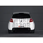 Akrapovic Slip-On Stainless Steel Exhaust for Renault Clio 3 RS 200 