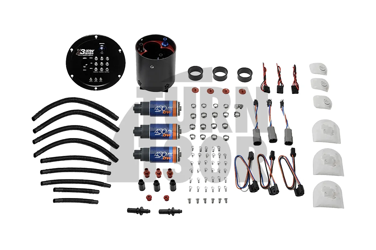Deatschwerks DW430c Fuel Pump Module Kit for Nissan R35 GTR 3x 