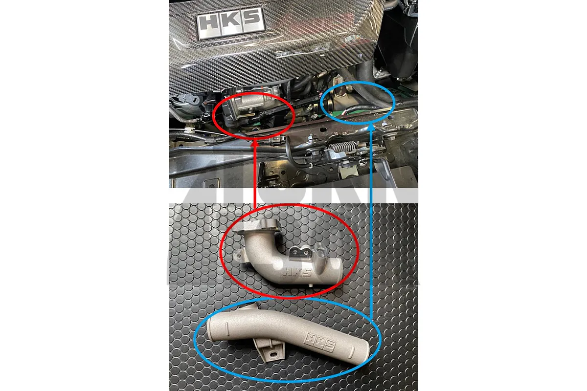 HKS Inlet - Outlet Intercooler Piping Kit for Toyota Yaris GR Gen.1 