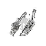 Alpha Competition Exhaust Headers for Lamborghini Huracan & Audi R8 V10 4S