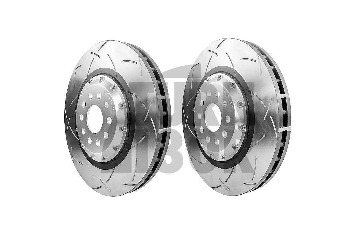 DBA T3 Slotted Front Brake Discs for Golf 8 R - S3 8Y & Golf 8 GTI Clubsport
