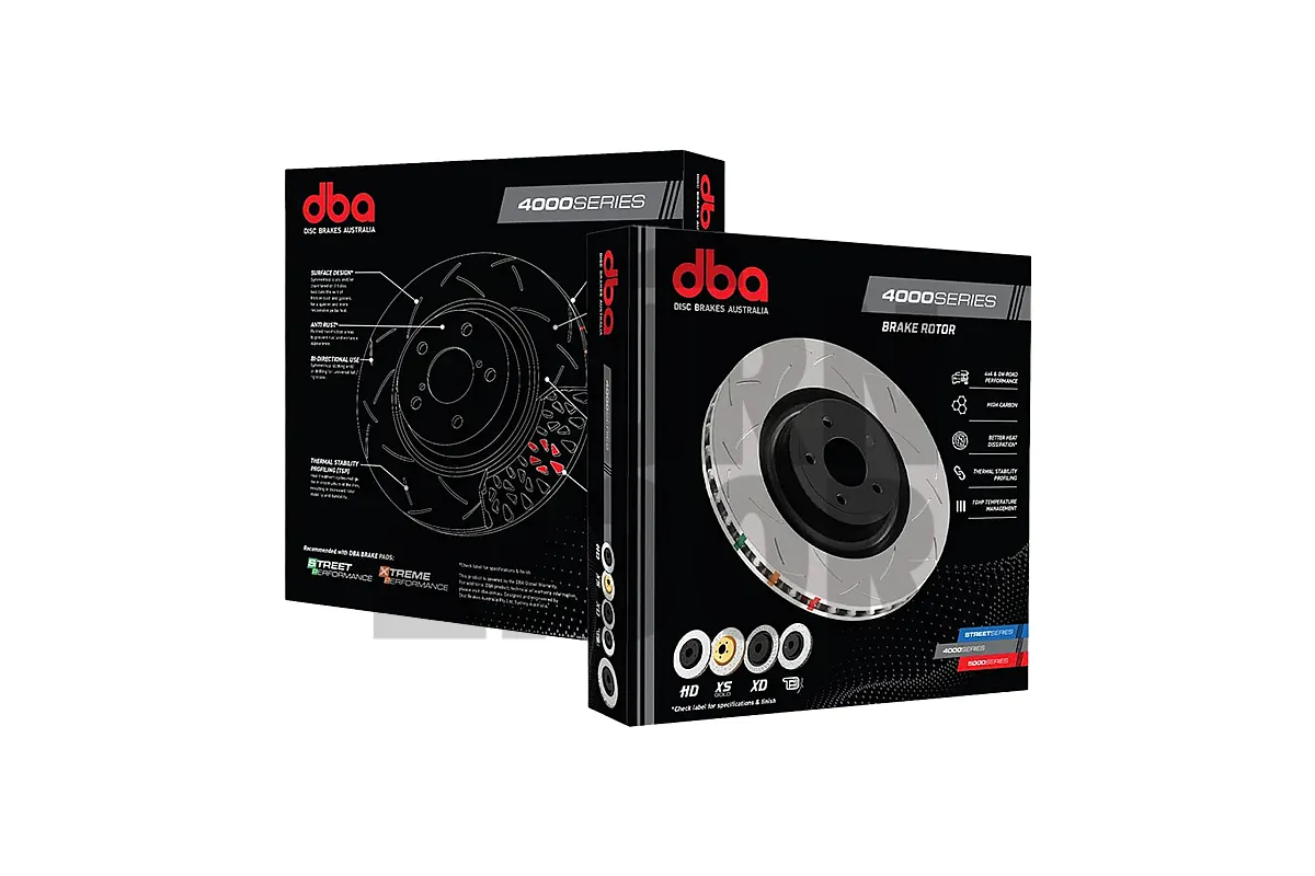 DBA T3 Slotted Front Brake Discs for Golf 8 R - S3 8Y & Golf 8 GTI Clubsport