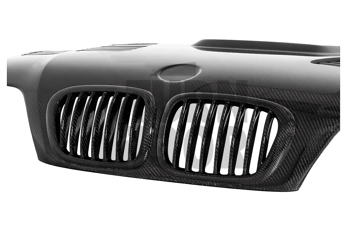 Seibon GTR-Style Carbon Fiber Hood for BMW M3 E46