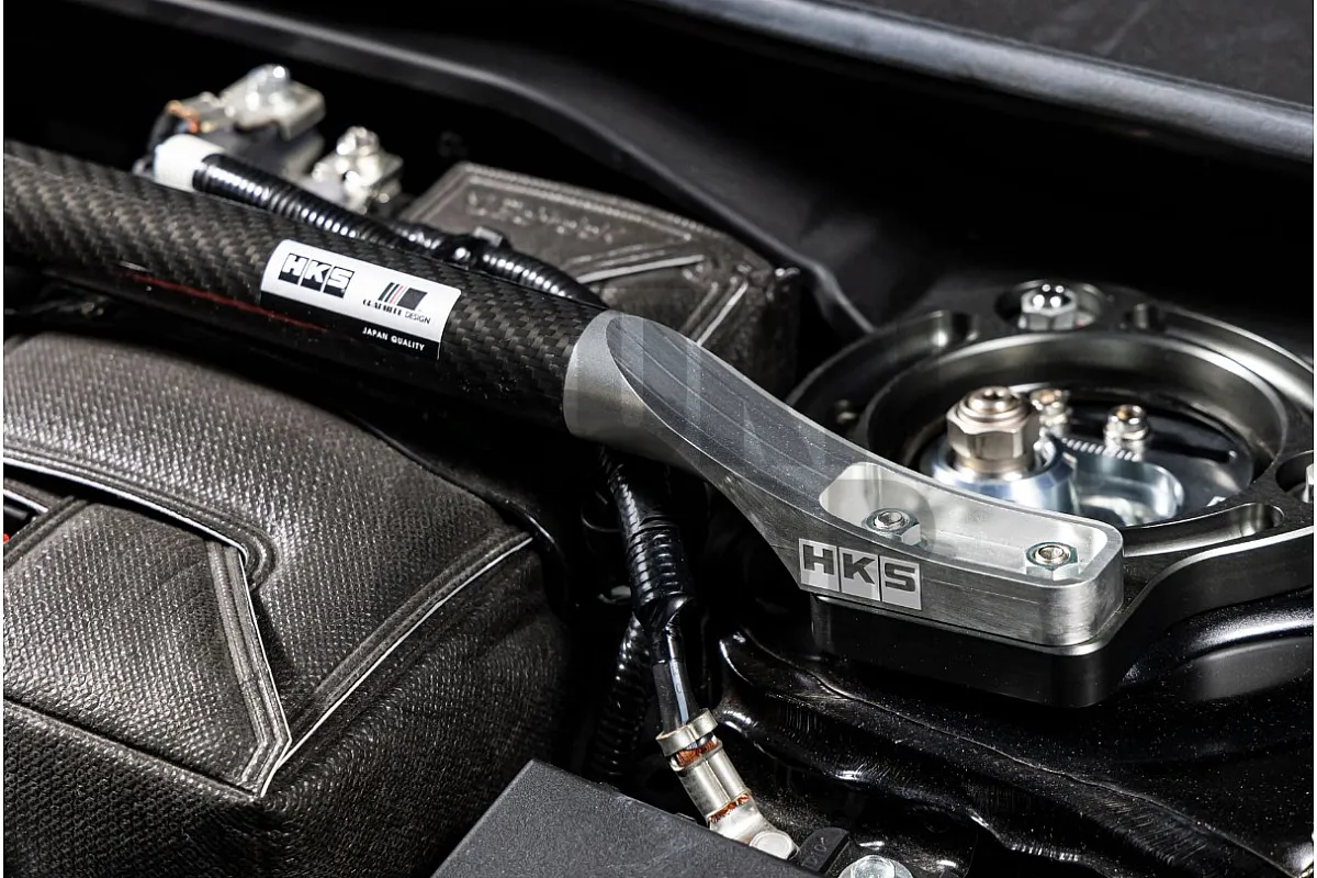 HKS Carbon Fiber Strut Tower Brace for Honda Civic Type R FL5