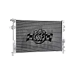 CSF Race Aluminium Radiator for Ford Focus 3 ST
