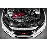 Honda Civic Type R FK2 / FK8 Carbon Fiber / Red Kevlar Engine Cover by Eventuri