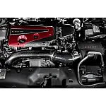 Honda Civic Type R FK2 / FK8 Carbon Fiber / Red Kevlar Engine Cover by Eventuri