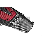 Honda Civic Type R FK2 / FK8 Carbon Fiber / Red Kevlar Engine Cover by Eventuri