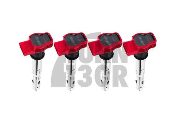 Red Coil Packs for S3 8P / Golf 5 - 6 GTI / Golf 6 R / Leon 2 Cupra 2.0 TFSI EA113 / EA888.1 APR