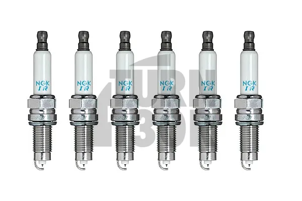NGK IZKR7B Spark Plugs designed for Volkswagen Golf 4 R32 and Golf 5 R32