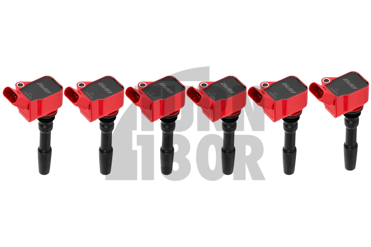 Red Coil Packs for Audi S4 / RS4 B9 and S5 / RS5 B9 2.9 / 3.0 TFSI APR