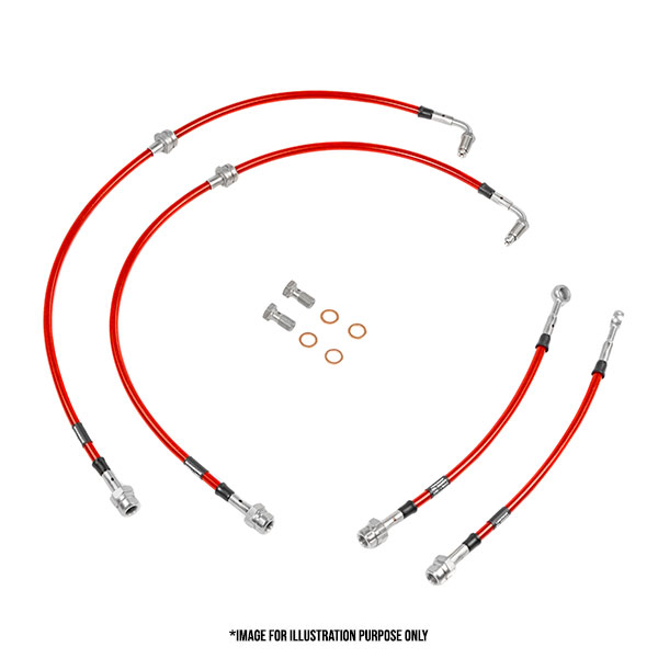 Goodridge Braided Brake Hose Lines Kit Audi A4 / S4 / RS4 B9 and A5 / S5 / RS5 F5