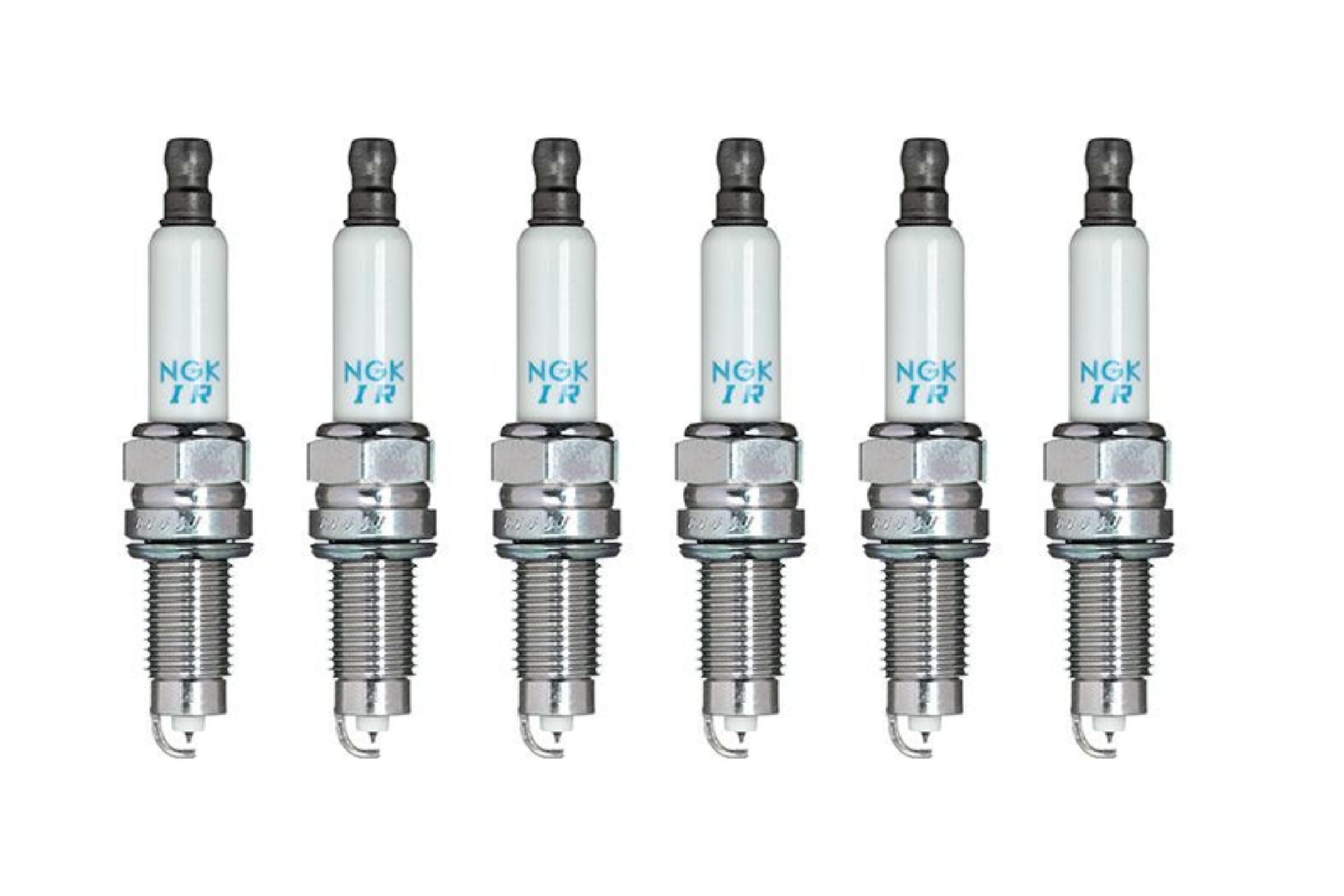 NGK IZKR7B Spark Plugs designed for Volkswagen Golf 4 R32 and Golf 5 R32