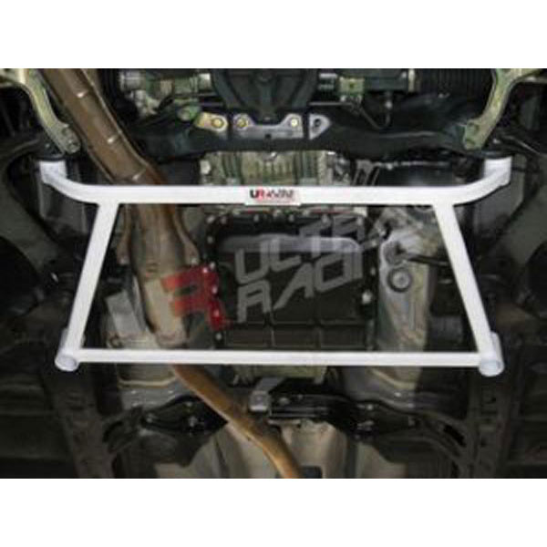 Ultra Racing 4 Point Front Subframe H Brace Subaru Impreza STI 08-14