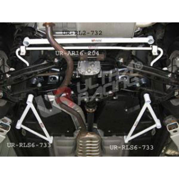 Ultra Racing Rear Lower Bar Subaru Impreza STI 08+ 