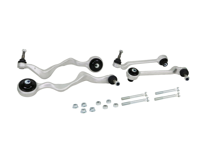 Front Control Arm Kit for BMW 335 / M3 E9x and 135i / 1M E8x Whiteline Front Control Arm Kit for BMW 335 / M3 E9x and 135i / 1M E8x Whiteline