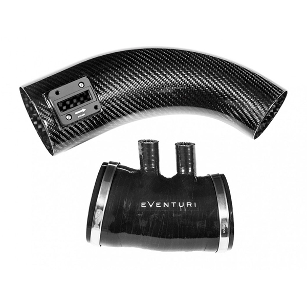 Eventuri Carbon Fiber / Kevlar Intake Pipe for Honda Civic Type R FK2