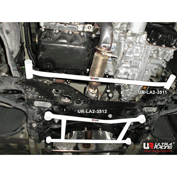 Ultra Racing   4 Point Front Subframe Brace Peugeot 308 GTI