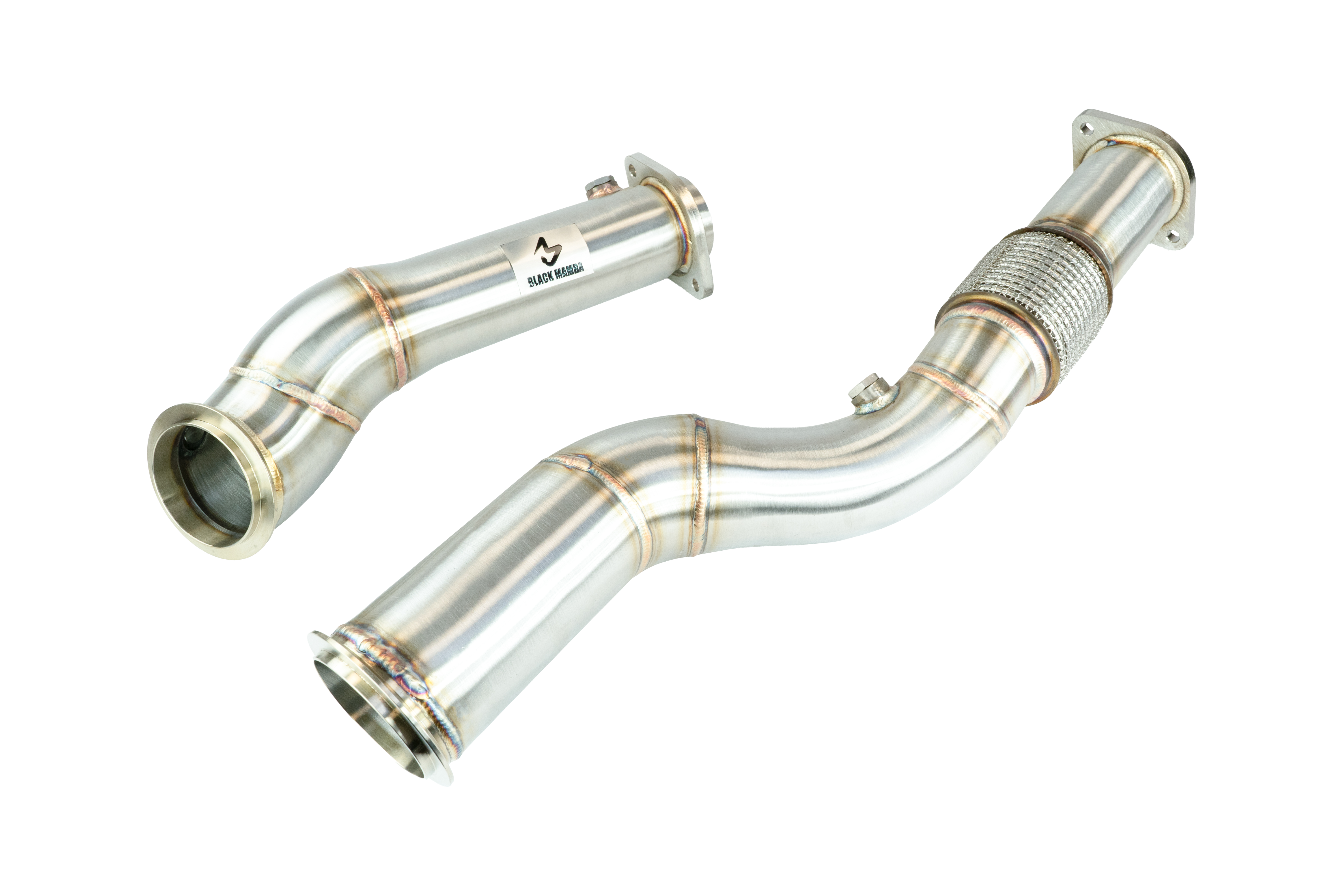 Black Mamba BMW M3 G80 / M4 G8x / M2 G87 Decat Downpipes