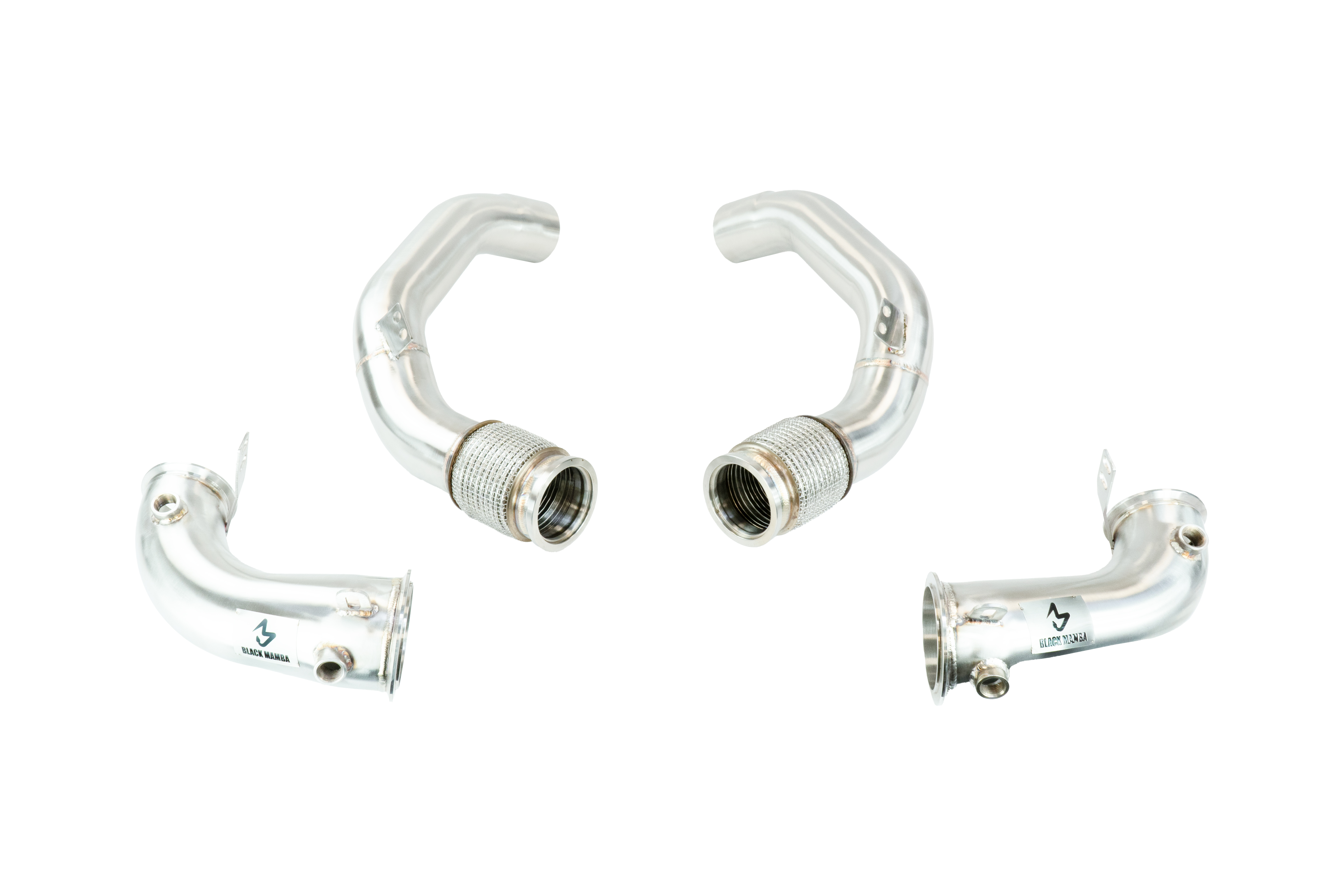 Black Mamba BMW M5 F90 / M8 F9x Decat Downpipes