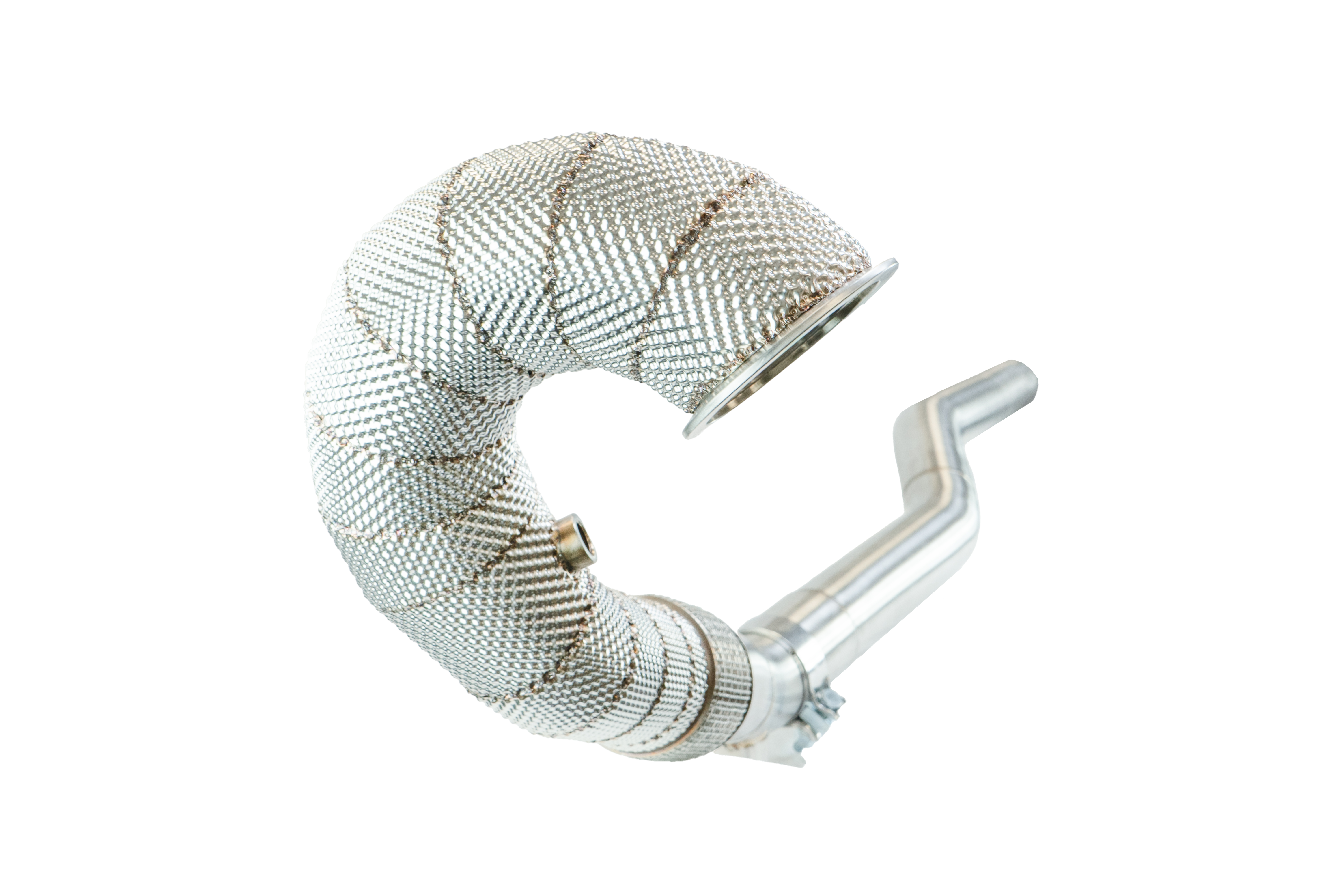 Black Mamba Decat Downpipes ( Heat Shield ) for Golf 7 R - S3 8V - Leon Cupra 4Drive - TTS 8S