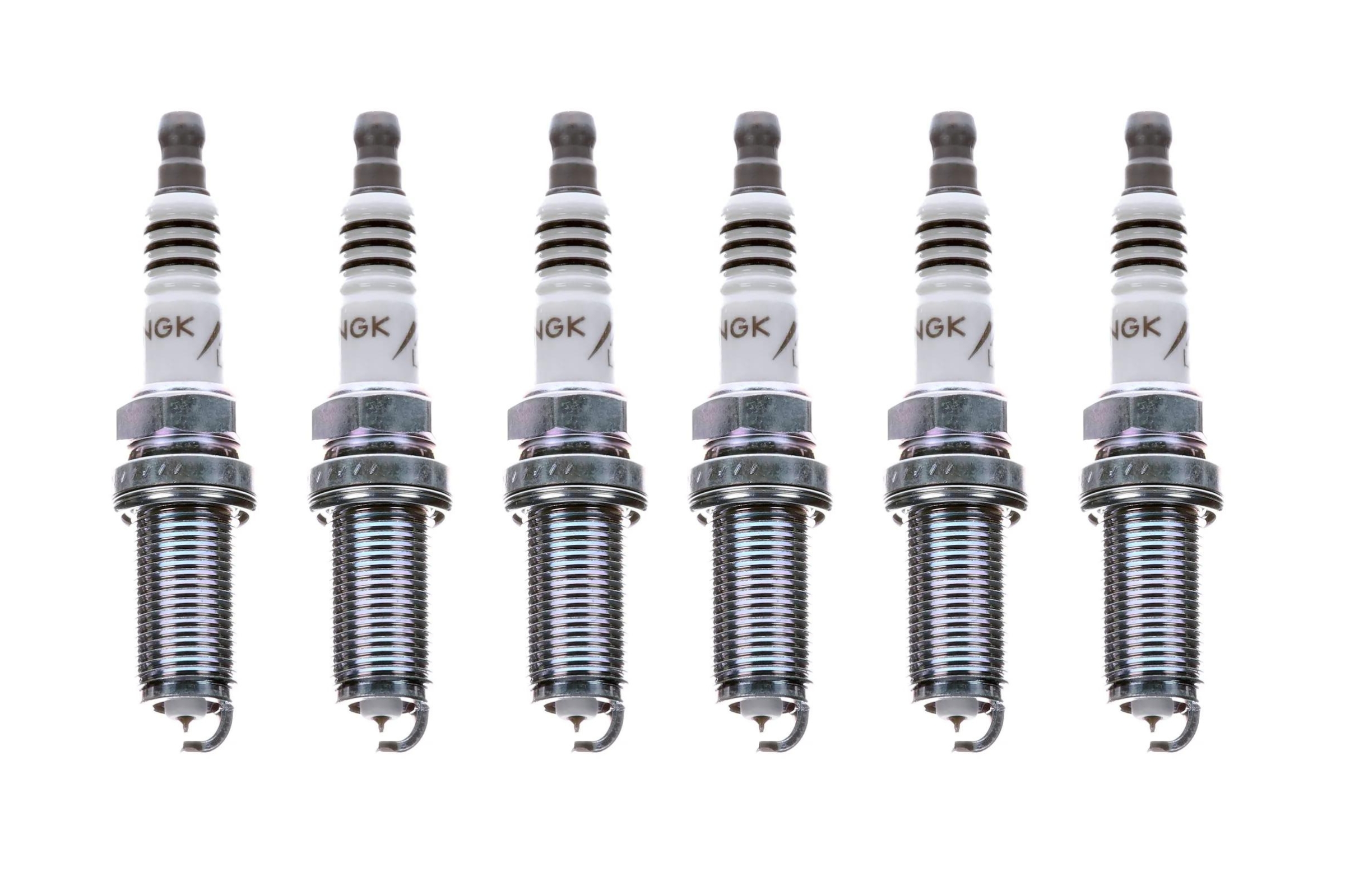 NGK LFR6AIX-11 Spark Plugs designed for Nissan 350z 280/300 with enhanced cooling
