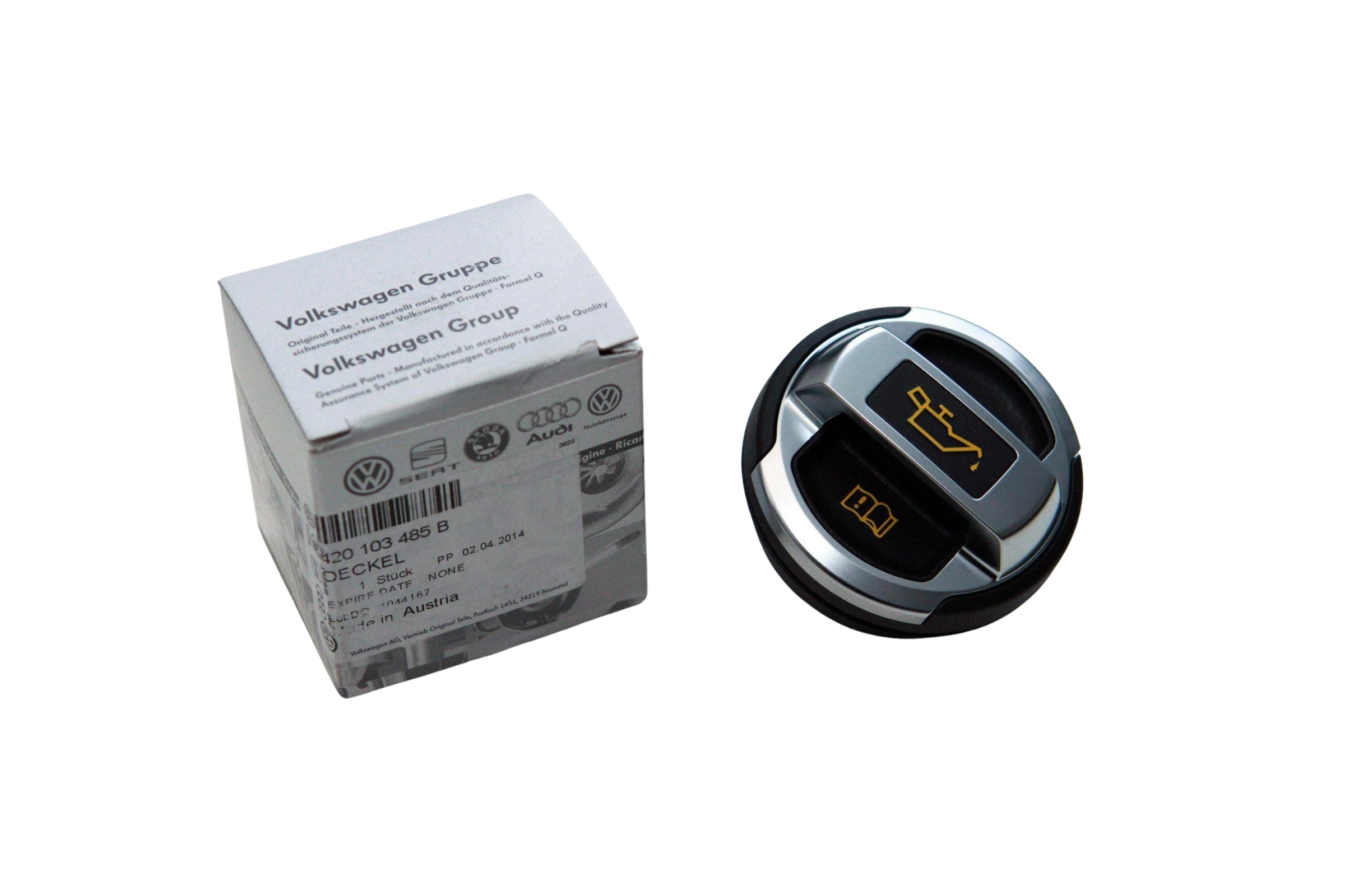 Oil Cap for Audi R8, compatible with 2.0 TFSI / 1.8T 20V