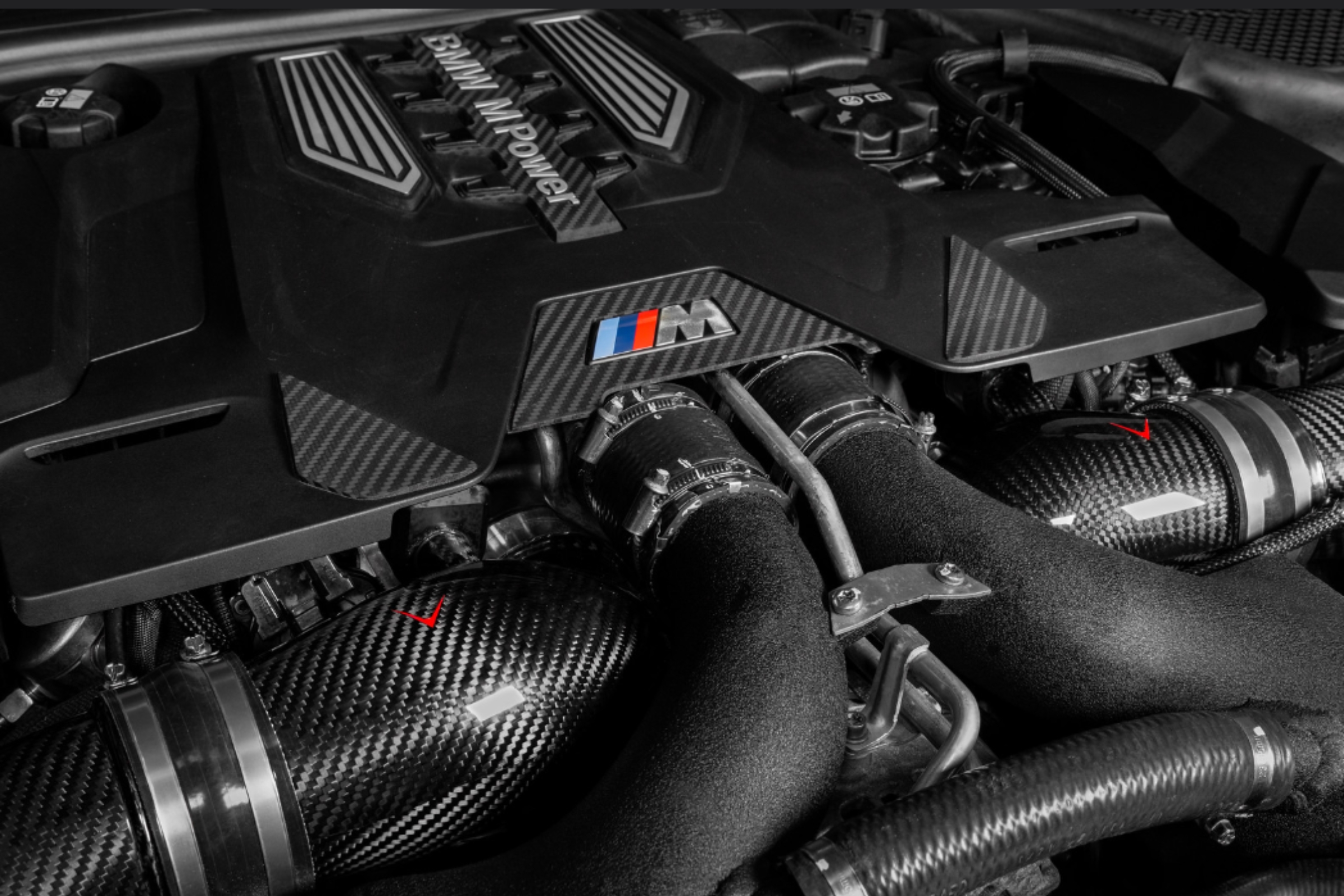 Eventuri Carbon Inlet Pipes for BMW M5 F90 / M8 F9x