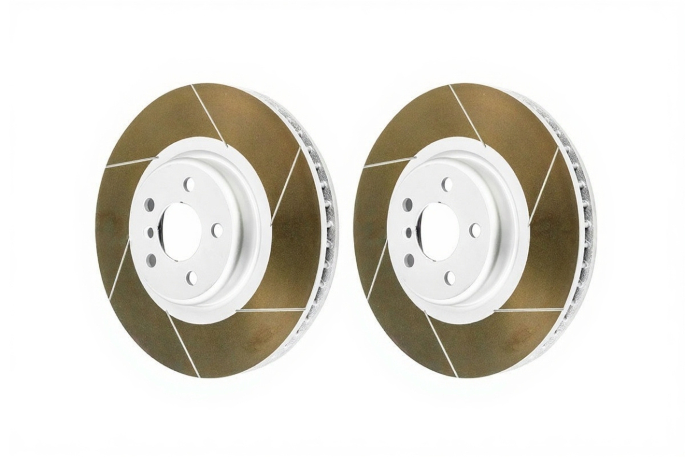 Dixcel FS Slotted Front Brake Discs Toyota Supra GR 3.0 A90 MK5 