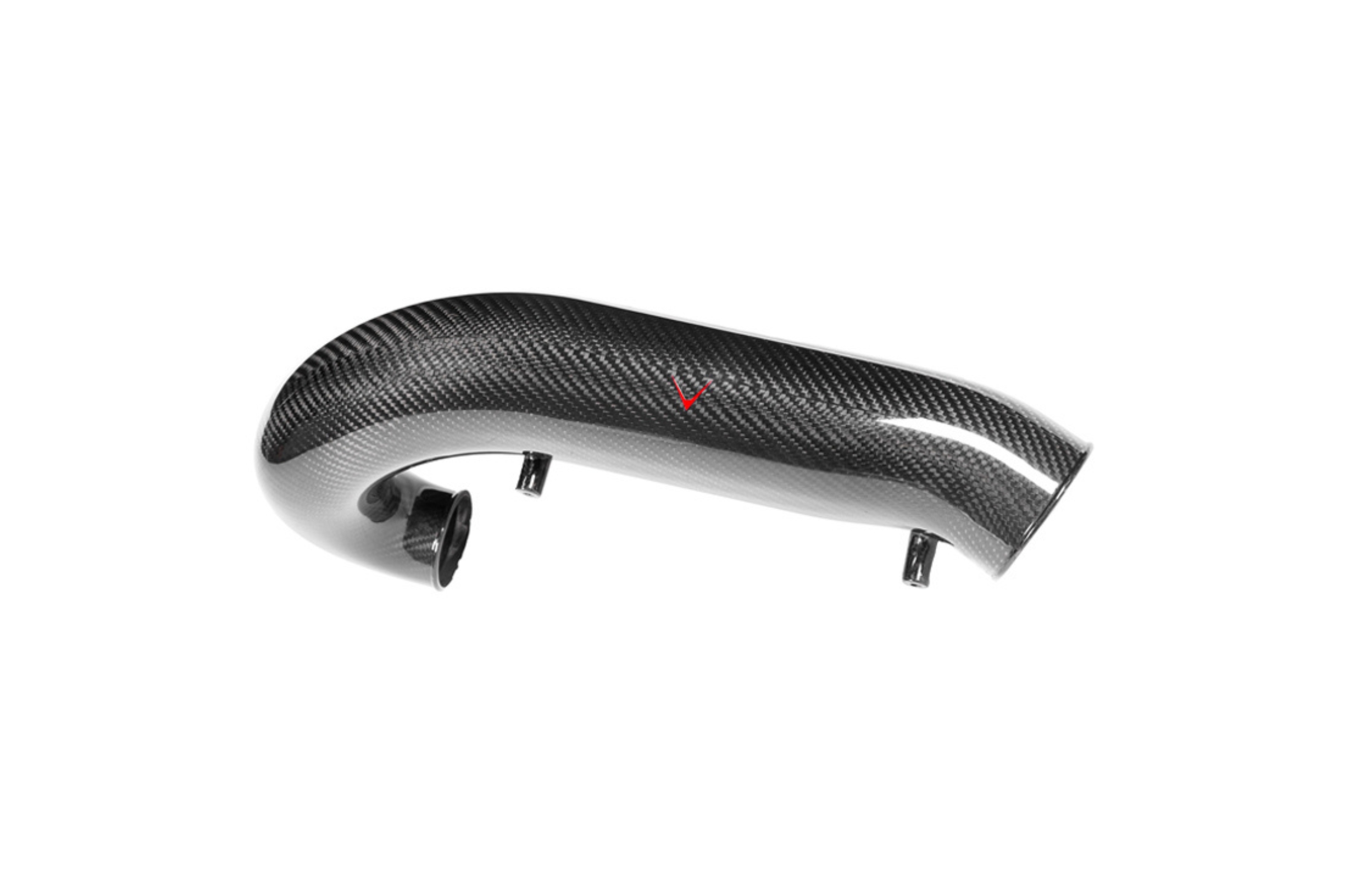 Eventuri   Carbon Fiber Turbo Inlet Pipe Honda Civic Type R FL5